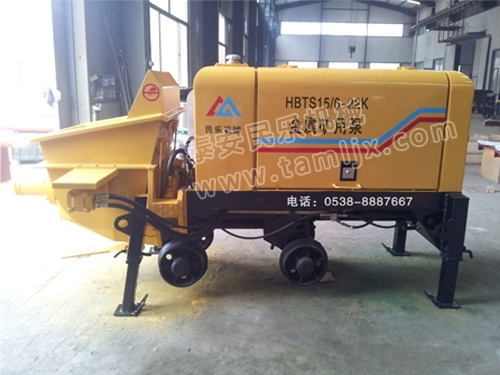 礦用濕噴臺(tái)車(chē)，礦用混凝土泵，礦用攪拌機(jī)發(fā)貨